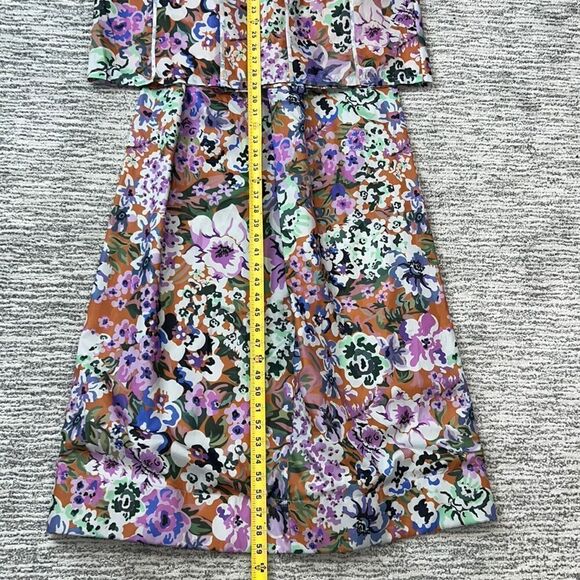 NWT Geisha Designs Anthropologie Strapless Train Floral Mini Dress XL - Picture 12 of 14